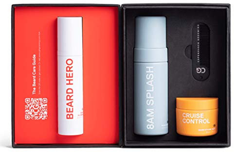 Copenhagen Grooming Beard Care Kit - Komplettes Bartpflege Set für Männer - Bart Set für Männer mit Beard Oil Bart Öl und Beard Balm Bart Balsam