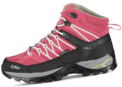 CMP Rigel Mid Wmn Trekking Shoes Wp, Scarpe da trekking Donna, Rose Sand, 39 EU
