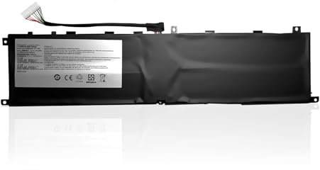 15.2V 80.25Wh BTY-M6L Batteries d'ordinateur Portable pour MSI GS65 GS75 Stealth Thin 8SE 8SG 8SF 9SD 9SE 9SF PS63 Modern 8RC P65 8SC Creator 8RD 8RF MS-16Q2 MS-16Q3 MS-16Q21