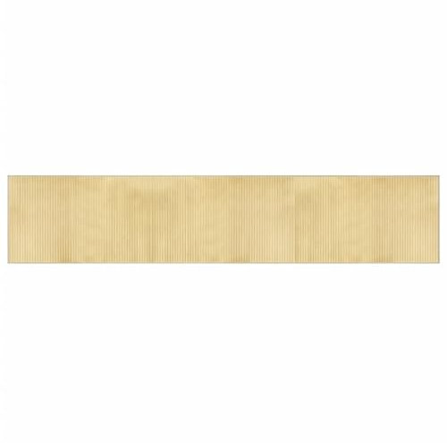 Kangmusi Teppich Rechteckig Hell Natur 60x300 cm Bambus,376843kangmusi