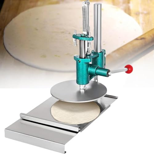 WBRSybUK Commercial Stainless Steel Manual Dough Roller Dough Sheeter Pasta Maker - Household Press Machine for Pizza, Tortilla,20cm