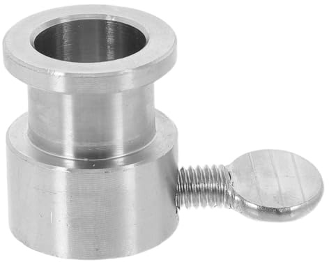 DIYEAH Edelstahl Grill Gegengewicht 0.83X0.83X1.02In Drehspieß ZubehöR Ausgleichsbuchse Mit Sicherheitsfunktion FüR SpießStange Und LeichtgäNgiger DrehspießRollenbuchse 1 StüCk