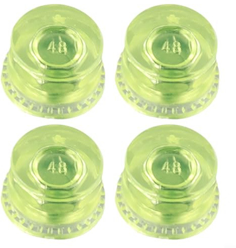 Floweringbeter 4pcs Rubber Hammer Head Accessories, for Various Hammer Sizes, Dent Repair Tool, Mounting Screws (35mm)