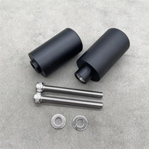 Motorradrahmenschieber Für Suzuki Für GSXR1000 K7 Für GSX-R Für GSXR 1000 2007 2008 Absturzsicherung Motorpolsterschutz Sturzschutz Sturzpads(Schwarz)