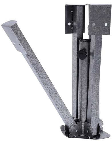 Milisten Pied Pliable en Croix en Fer pour Parasol de Plage et Jardin, Support Stable et Portable, Base D’ancrage Pratique pour Parasol de Terrasse, Camping et Usage Extérieur, Accessoire