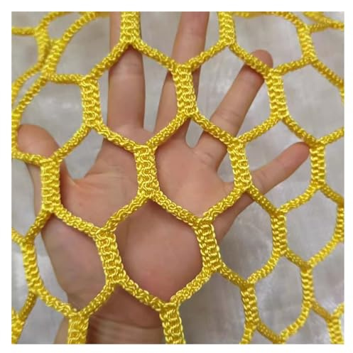 Outdoor-Kletternetz für Spielplatz, 1 x 15 m, 5 mm dickes Seilnetz, 4,5 cm Netz, Sicherheitsnetz für Balkon und Garten, Kletterausrüstung für Kinder