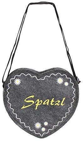 Fan-O-Menal Herz Filztasche Tasche mit Einstickung
