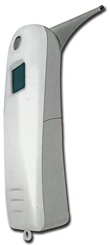 Gima - Veterinärthermometer, ergonomisch angepasst für die korrekte Anwendung bei Tieren, mit akustischer Anzeige, 25588