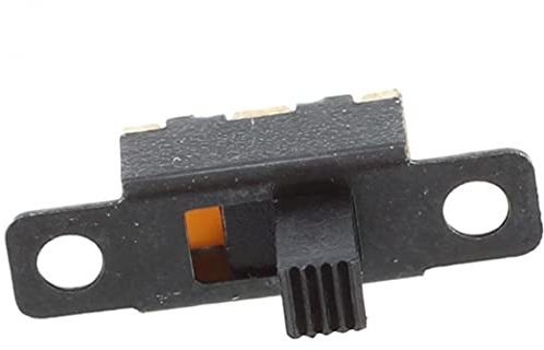 20pcs Mini Dimensione Black Black Slidt Switch Switch Micro Chiavetta Interruttore a Levetta Per Piccoli Progetti Elettronici Di Potenza Fai Te 5v 0.3 a