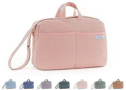 mi bollito – Bolso de maternidad Crossbody para carrito de bebé y para hospital. Bolsa organizadora práctica y elegante de gran capacidad. Producto fabricado en España.