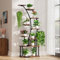 BACEKOLL Porta Piante Da Interno - 9 Livelli Supporti Piante, Plant Stands Per Fioriere, Sgabello Per Pianta, 160cm Supporto Per Vasi, Mensole Indoor Angolo Soggiorno (Pianta Non Inclusi)