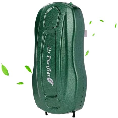 Odor Eliminator Plug in, Small Air Purifier Odor Eliminator, Plug-in Closet Smell Deodorizer, Quiet Air Freshener, Home Cleaner for Garage Room Cabinet
