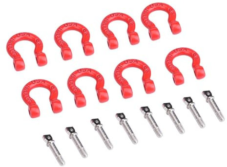 8PCS Met Tow Ckle Lock Catch RC Ersetzen Teile für RC Clim Wler Auto Lock RC Teile Kit für Fahrzeuge