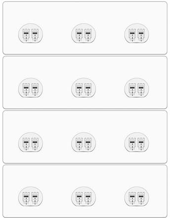 MIUTME 4-Pack Shower Caddy Adhesive Replacement, Strong Adhesive Hooks Strips,Transparent Shower Shelf Adhesion Stickers No Drilling,for Soap Holder, Bathroom Corner Shelves and Kitchen Racks