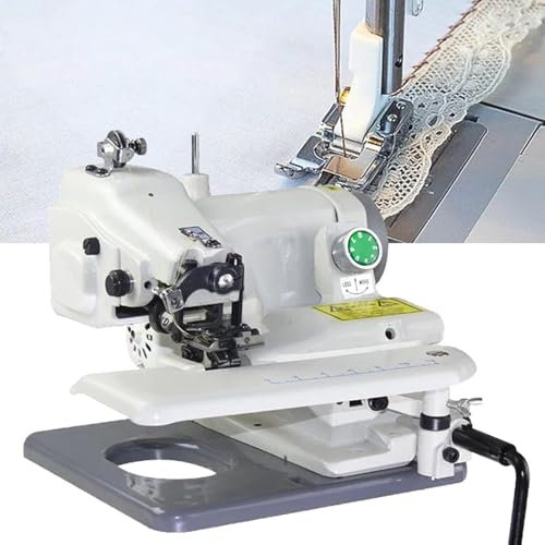Máquina De Coser De Puntada Invisible Portátil De Escritorio, Máquina De Coser De Puntada Invisible Para Dobladillos De PUños, Pantalones Holgados, Dobladillos De Vestidos, Faldas Y Cortinas