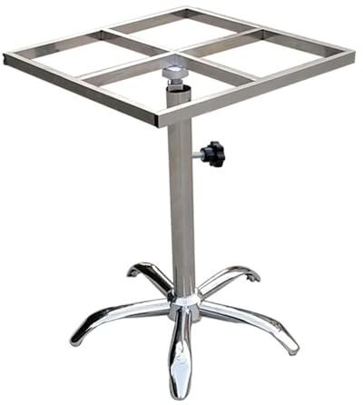 YQCXG Soporte de Pintura en Aerosol Giratorio de 360 Grados, Soporte de Pintura de Acero Inoxidable con Rejilla de pulverización giratoria de elevación, Carga de 55 Libras, diseño de Bol