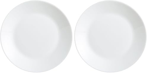 Luminarc Zelie Caja 12 Platos Postre Opal 18Cm (Paquete de 2)