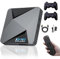 XIXIMENG Super Console X2 Pro 256G,70000+ giochi,60+ emulatori,3-in-1 Console di gioco retrò,EmuElec 4.6 &Android 9.0&Coreelec,4K HD Console per videogiochi portatile retrò con 2 Controller wireless