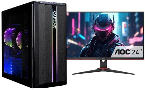 Captiva Gaming PC Bundle R98-177|R7 5700X|16GB DDR4|RTX 5060|1 TB|23.80|Win11