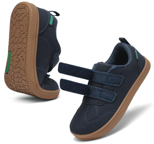 Saguaro Enfant Chaussures Barefoot Pieds Larges & Zero Drop pour École et Loisirs, GR.25-35