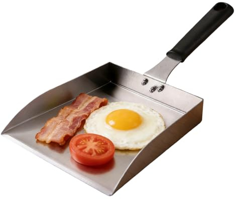 kaiop Espátula Grande para Plancha De Cocina | Cuchara Y Raspador De Cocina | Espátula para Parrilla De Barbacoa | para Parrillada Camping Barbacoa Restaurante Exterior Patio Picnic Tortita