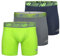 New Balance Men's 6 Boxer Brief Fly Front with Pouch, 3-Pack,Hi Lite/Steel/Vintage Indigo, X-Large (40-42)