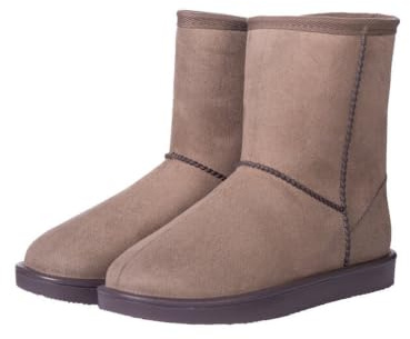 HKM 11126 Allwetterstiefel Davos, Wildlederoptik, Warmes Teddyfutter, Gr 32 – 42