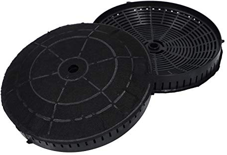 LUTH Premium Profi Parts - 2x Filtro a carbone attivo per cappa da cucina | Compatibile con AEG Electrolux 4055171138 4055217501 Tipo 57 Nyttig FIL 440