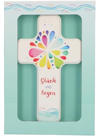 Glück und Segen: Kinderholzkreuz