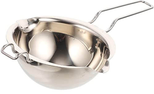 INNAL Double Boiler Stainless Steel Chocolate Melting Selected Pots and UtensilsButter Warmer Selected Pots and Utensilswith Handle Mixing Bowl Milk Selected Pots and Utensilsfor Melting