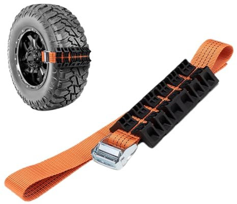 Dranng Anfahrhilfe Wohnmobil,Recovery Tracks Anfahrhilfe Schnee Offroad Tracks Traktionsband Traktionsmatte Traction Mats Gripmatte Universelles Anfahrhilfe Sand Schnee Reifenleiter Für Auto LKW SUV