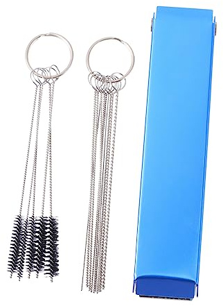 FUNOMOCYA 3sets Pulitore Per Carburatore Del Veicolo Di Strumenti Per Pulizia Della Motocicletta Aghi Per Pulizia Del Carburatore Realizzato in Acciaio Inossidabile Di Impugnatura Ergonomica
