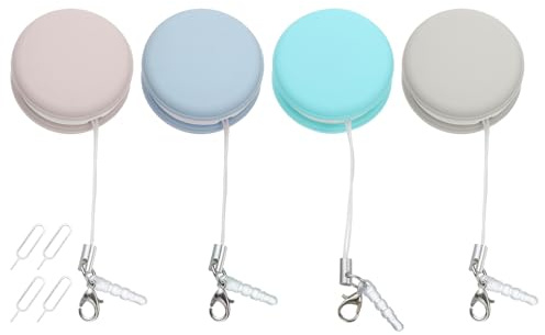 sourcing map Lot de 4 lingettes nettoyantes pour écran de téléphone portable, ordinateur, tablette, écrans tactiles, écrans de voiture - Bleu/kaki/rose/vert