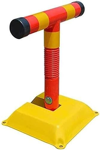 CAFIEDR Blocco di parcheggio, Blocco di parcheggio, barriera di parcheggio bloccabile con Sistema di Compressione T Lock per Garage