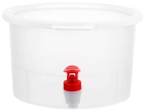 BESPORTBLE Dispensador de Bebidas Garrafa de Agua de Gran Capacidad 25L para Frigorífico Jarra Plástica Grifo Polipropileno de Grado Alimenticio Adecuado para Fiestas y Uso Doméstico