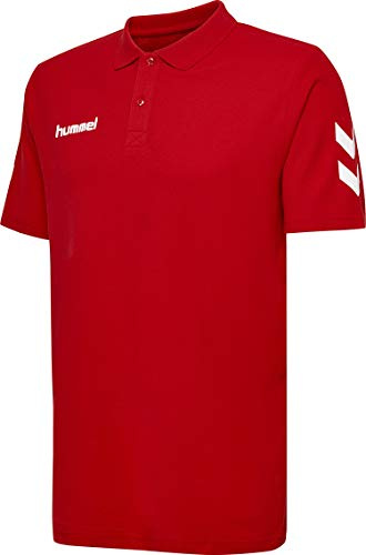 hummel Mover Poloshirt Kinder - Klassisches Polo Shirt Jungen & Mädchen - Unisex Tshirt mit Rippkragen - Hemd für Sport und Alltag - aus Baumwolle/Polyester - Normale Passform