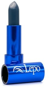 LEPO | Rossetto Cambiacolore Blu con Estratto di Aloe, Olio di Oliva Insaponificabile e Vitamina E, Labbra Che Si Illuminano e Si Idratano con una Sola Applicazione