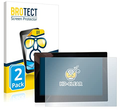 BROTECT Schutzfolie für MG 4 7-Zoll Digitales Instrumentendisplay | 2 Stück Transparenter Displayschutz Made in Germany Klare Displayschutz-Folie Clear Einfache Montage Case-Friendly