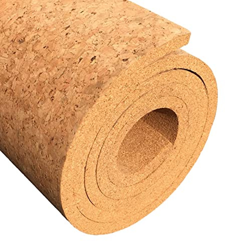 Tableau liege mural, Panneau d'affichage Grand Panneau De Liège Pour Mur, 122cm De Large Rouleau De Tableau D'affichage En Liège Naturel Pour Le Bureau, L'école Et La Cuisine, Pour Garçons Filles(10mm