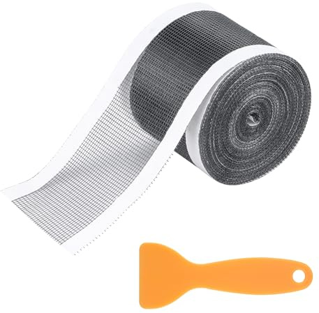 TYSM-CC Einweg-Haarsieb für Dusche & Küche | 7cm x 10m Abflussfilter mit Klebefolie | Verstopfungen verhindern in Badewanne, Waschbecken | Starker Halt, Einfache Entsorgung