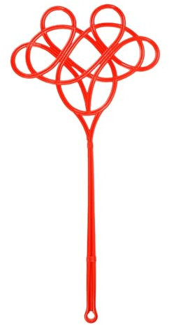 Baluue Teppich- Und Teppichklopfer Manueller Teppichklopfer Paddel Rattan-Teppichklopfer Flüsterer Handgefertigter Staubklopfer In Blumenform Kunststoff Quilt-Reinigungswerkzeuge Für