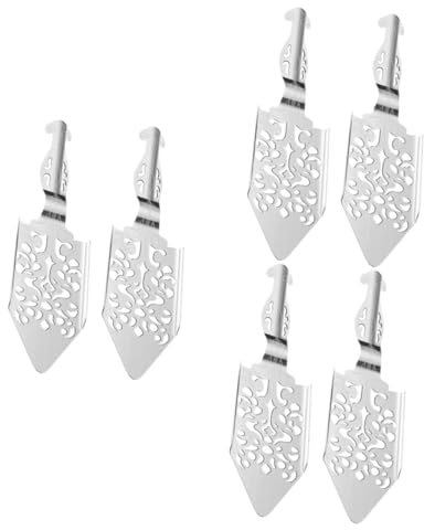 Alipis 6pcs Cocktail Stirring Spoon Absinthe Dripper Absinthe Spoon Multi-use Delicate Vintage Design