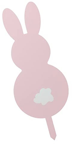 KITANDOVE Osterhasen-hofschild Mit Pfahl Ostergartendekoration Gartenpartydeko Für Draußen Fröhliche Osterdeko Für Familie Und Kinder