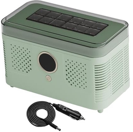 Machine à Glaçons, Mini Machine a glacons de Comptoir, 12 Glaçons en 15-20 Minutes, Portable Machine a Glacon avec Pince à Glaçons, pour Fêtes, Camping-Cars, Maison, Bureau, Vert