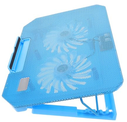 Vaguelly Supporto Raffreddamento Laptop Gaming con Ventole Silenziose Regolabile in Altezze Base Stabile e Compatta per Dispositivi