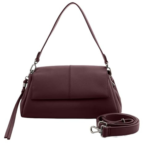 FREDsBRUDER Umhängetasche My Bestie East-West Crossbag Dark Red weinrot