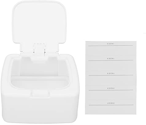 Conteneur Bouffant d'éponge pour Coton-Tige, boîte distributrice, Mallette de Rangement, Organisateur Anti-poussière, Accessoires de Salle de Bains
