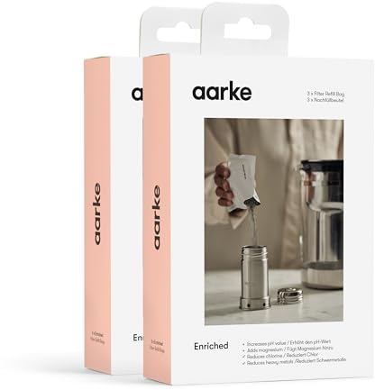 Aarke Lot de 6 recharges de filtre Enriched - Granulés de rechange pour aarke Purifier