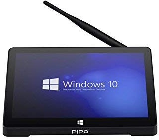 LMHTRADE Pipo X9S Mini PC 9 pollici 1280 * 800 Pocket PC Win10 Tablet PC N4000 4G Ram 64G Rom TV Box BT5.0 WiFi RJ45 Mini Scrivania