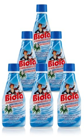 Ammorbidente Igienizzante Profumo Felce e Peonia, 300 ml, Set da 2, 4 o 6 Confezioni (Set da 6 Pezzi)